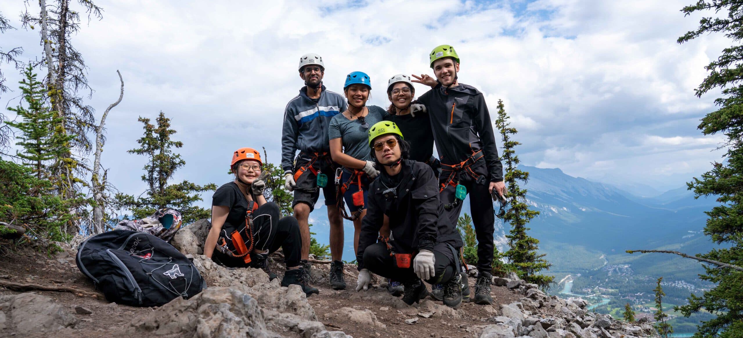 Workforce team building with day on the Via Ferrata at Mount Norquay. Photo courtesy of BLC. Workforce team building with day on the Via Ferrata at Mount Norquay. Photo courtesy of BLC.