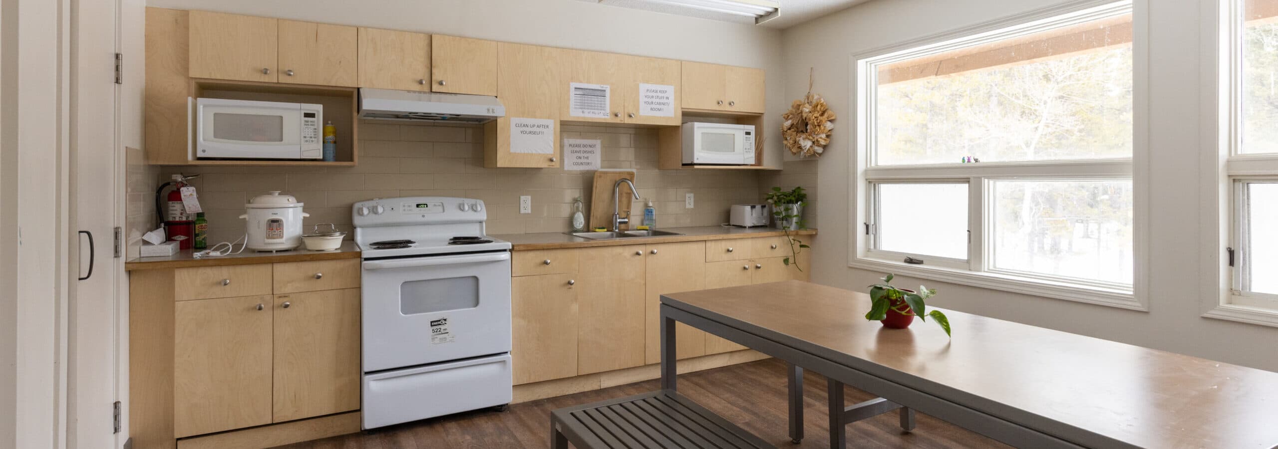 Kitchen layout in Workforce housing. Photo courtesy of BLC. Kitchen layout in Workforce housing. Photo courtesy of BLC.