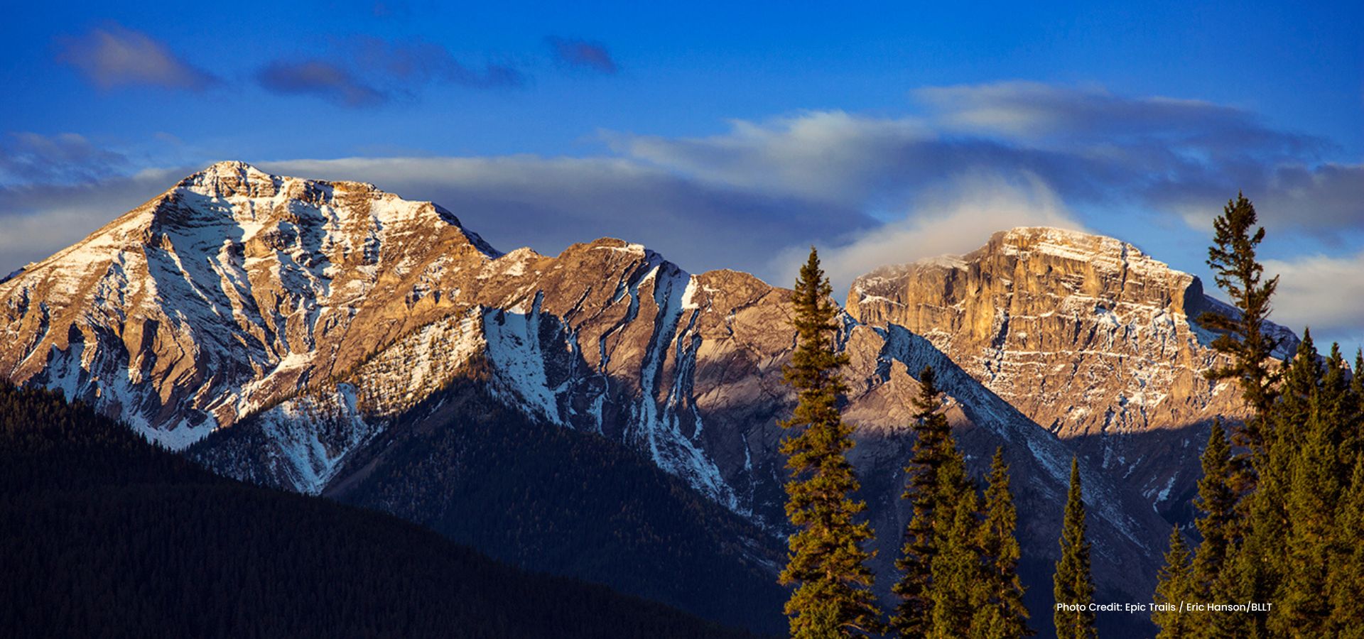 Mountain views in Banff National Park. Photo courtesy of BLLT. Mountain views in Banff National Park. Photo courtesy of BLLT.