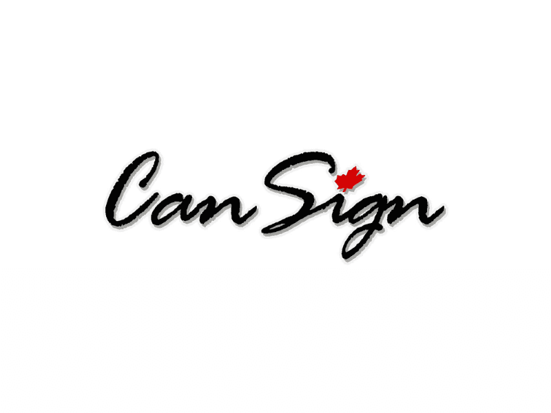 Can Sign Logo Can Sign Logo