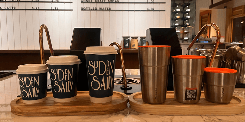 Banff Borrows, Reusable Cup Program Banff Borrows, Reusable Cup Program